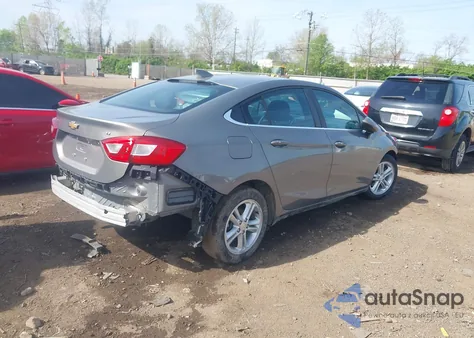 2018 Chevrolet Cruze Lt Auto из США, поврежденный, VIN 1G1BE5SM8J7191384